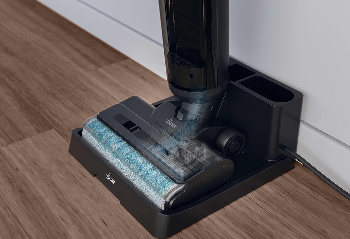 Απεικονίζεται η διαδικασία αυτόματου καθαρισμού.